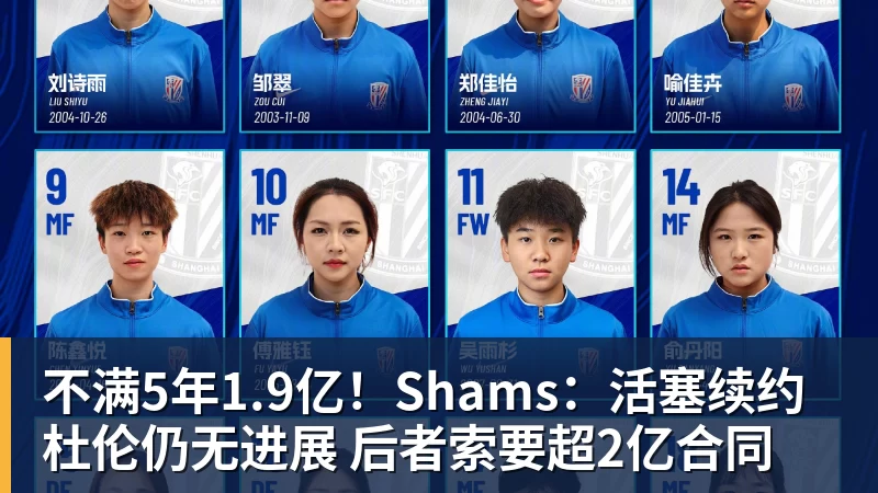 不满5年1.9亿！Shams：活塞续约杜伦仍无进展 后者索要超2亿合同